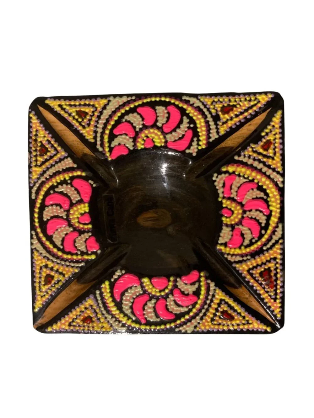 Decorative Groovy Punta Cana Souvenir Ashtray